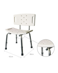 Krzesło prysznicowe z oparciem AR-203 ARmedical