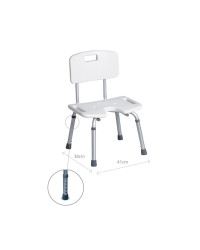 Krzesło prysznicowe z wycięciem „U” AR-208 ARmedical