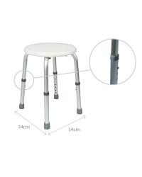 Okrągły taboret prysznicowy AR-201 ARmedical