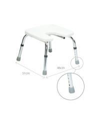 Taboret prysznicowy z wycięciem „U” AR-209 ARmedical