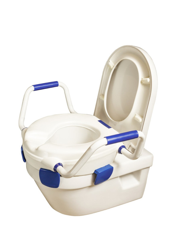 Nasadka podwyższająca sedes CLIPPER IV z podłokietnikami Aston