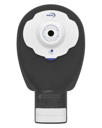 X1D1N126113 Worek Jednoczęściowy Ileo Aurum Plus Soft Convex  Czarny z okienkiem 13-25 mm MIDI 400 ml Z Miodem Manuka Welland