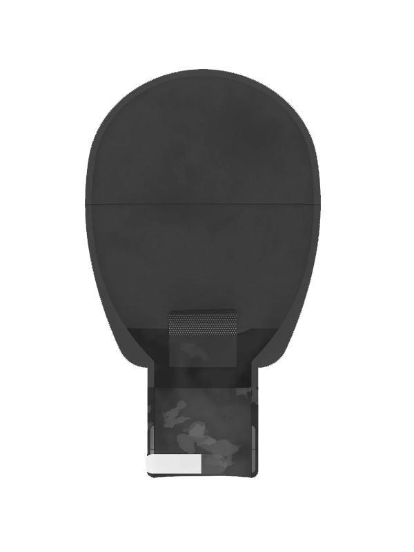 X1D1N126113 Worek Jednoczęściowy Ileo Aurum Plus Soft Convex  Czarny z okienkiem 13-25 mm MIDI 400 ml Z Miodem Manuka Welland