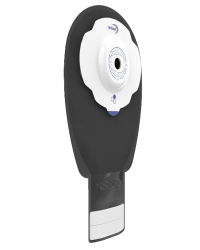 X1D1N126113 Worek Jednoczęściowy Ileo Aurum Plus Soft Convex  Czarny z okienkiem 13-25 mm MIDI 400 ml Z Miodem Manuka Welland