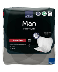 Męskie Wkładki Higieniczne Abena Man Formula 0 Małe Nietrzymanie Moczu 300 ml