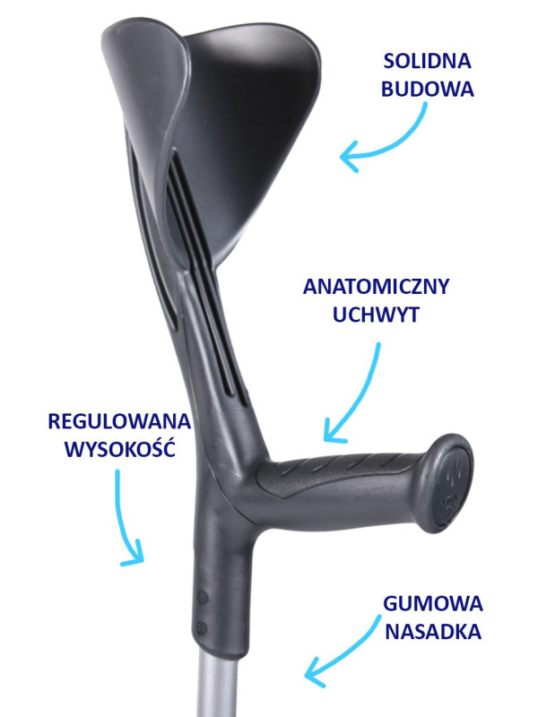 Kula inwalidzka Evolution antracyt Herdegen