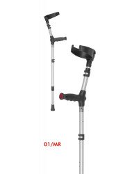 Kula łokciowa z podwójną regulacją wysokości i odchylaną podpórką 01/MR Mikirad