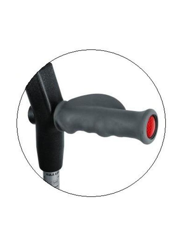 Kula łokciowa 04/MR.E z pojedynczą regulacją wysokości i stałą podpórką Mikirad