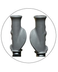 Kula łokciowa 04/MR.E z pojedynczą regulacją wysokości i stałą podpórką Mikirad