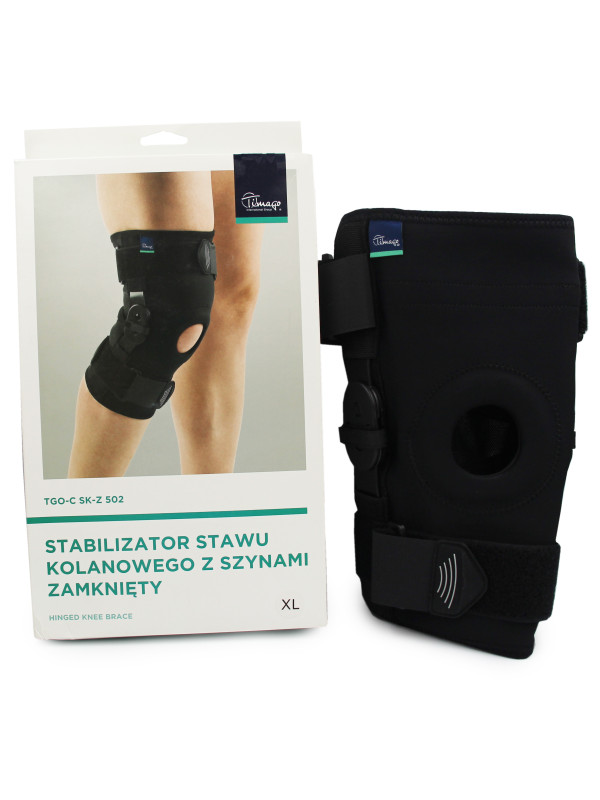 Stabilizator Kolana z Szynami Zamknięty Regulowany tgo-c sk-z 502 Timago