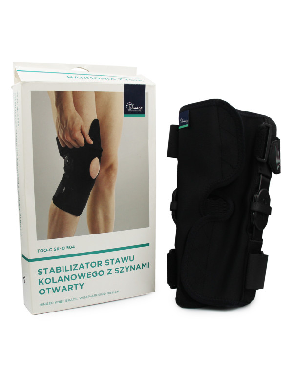 Stabilizator Na Kolano z Szynami Otwarty tgo-c sk-o 504 Timago