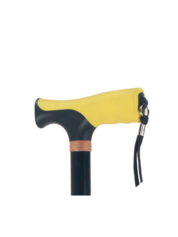 Laska inwalidzka aluminiowa AR-017 Armedical – czwórnóg niski z miękkim uchwytem