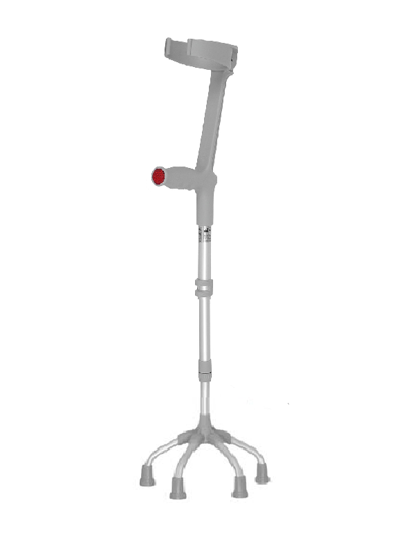 Czwórnóg z uchwytem kuli rehabilitacyjnej 16/MR.KŁ.05 Mikirad