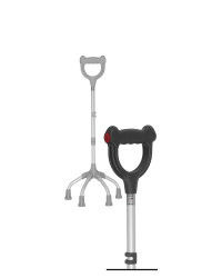 Czwórnóg z uchwytem laski do chodzenia 16/MR.L Mikirad