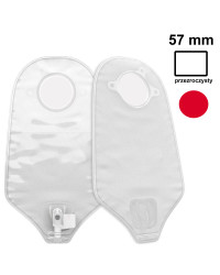 401545 Worek Dwuczęściowy Urostomijny ConvaTec Natura AccuSeal 57mm