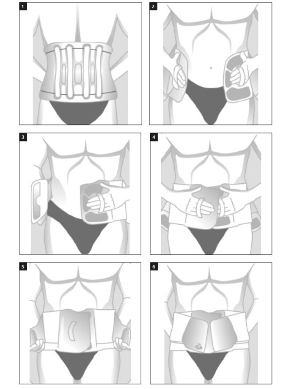 Pas Na Ból Kręgosłupa Odcinek Lędźwiowo Krzyżowy Orliman EV-101