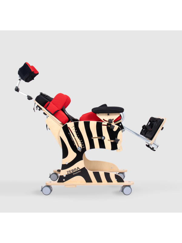 Fotelik Rehabilitacyjny ZEBRA Invento Akces Med, Komfort, Stabilizacja i Wszechstronność