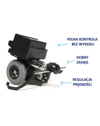 Elektryczne wspomaganie dla opiekuna V-Drive HD przystawka Vermeiren