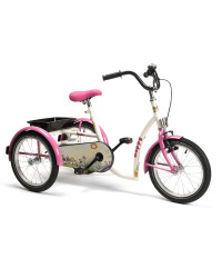 Rower rehabilitacyjny trójkołowy HAPPY dla dziewczynek w wieku 8-13 lat