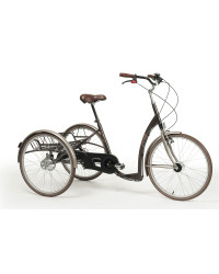 Vintage Rower Rehabilitacyjny Trójkołowy dla Dorosłych w Stylu Retro Vermeiren – Komfort i Klasyka