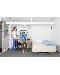 Podnośnik Sufitowy Luna Winncare – Innowacja i Bezpieczeństwo w Opiece Nad Pacjentami