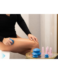 Bańki Chińskie Do Masażu Gumowe zestaw 4 szt. Balanssen