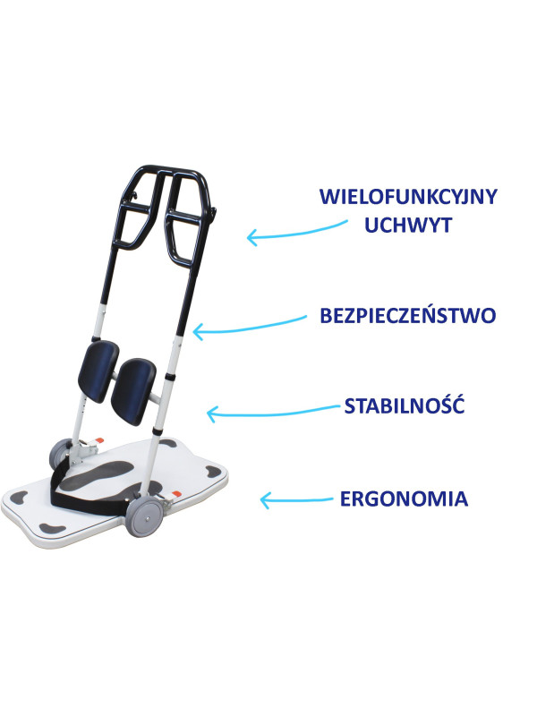 Platforma do tranferu pacjenta z multi-uchwytem Easy Move Herdegen