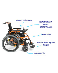 Elektryczny Wózek Inwalidzki Electric-TIM I Timago – Duże Koła, Bezpieczeństwo w Każdym Terenie