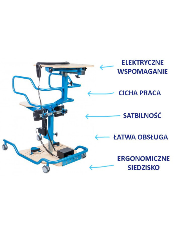 Pionizator statyczny z elektrycznym wspomaganiem – LIFTER Akces Med