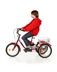 Rower trójkołowy TOLEK 16” – kompaktowy, stabilny, bezpieczny