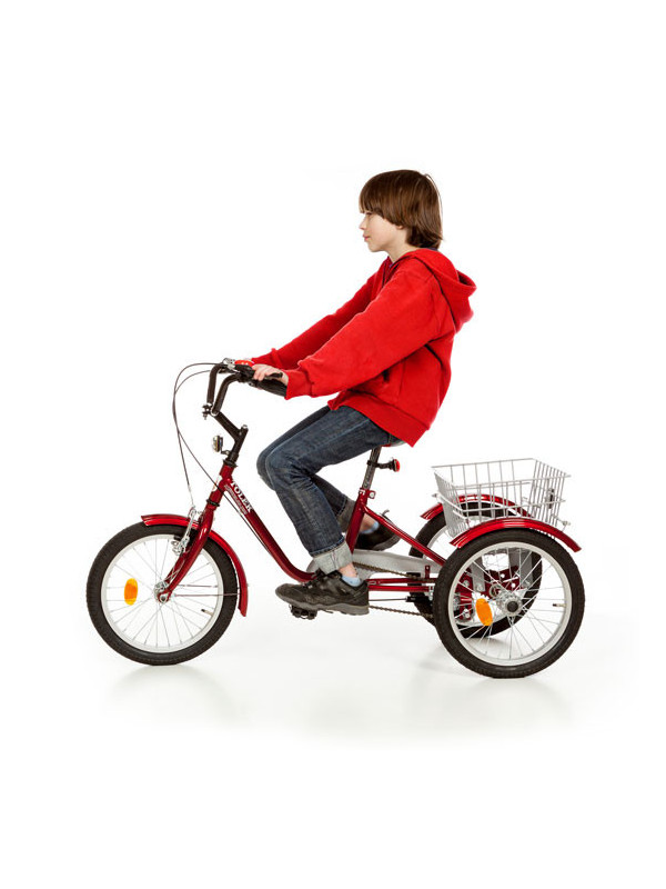 Rower trójkołowy TOLEK 16” – kompaktowy, stabilny, bezpieczny