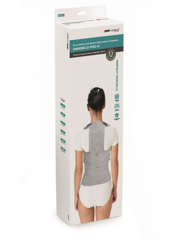 Orteza Na Kręgosłup Sznurówka Piersiowo-Lędźwiowo-Krzyżowa ArMedical ar-6816