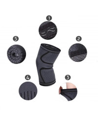 Stabilizator Kolana Opaska Dla Sportowców Elastyczna DrFit df 1151