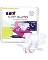 Super Seni Quatro pieluchomajtki na rzepy dla seniora