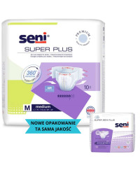 Super Seni Plus pieluchomajtki dla dorosłych zapinane na rzepy