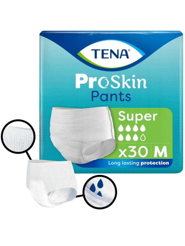 TENA Pants Super ProSkin majtki chłonne wciągane dla seniora