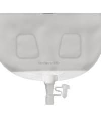 136780 Worek Urostomijny Jednoczęściowy SenSura Mio Convex Soft Maxi 10-50 mm Neutralny szary