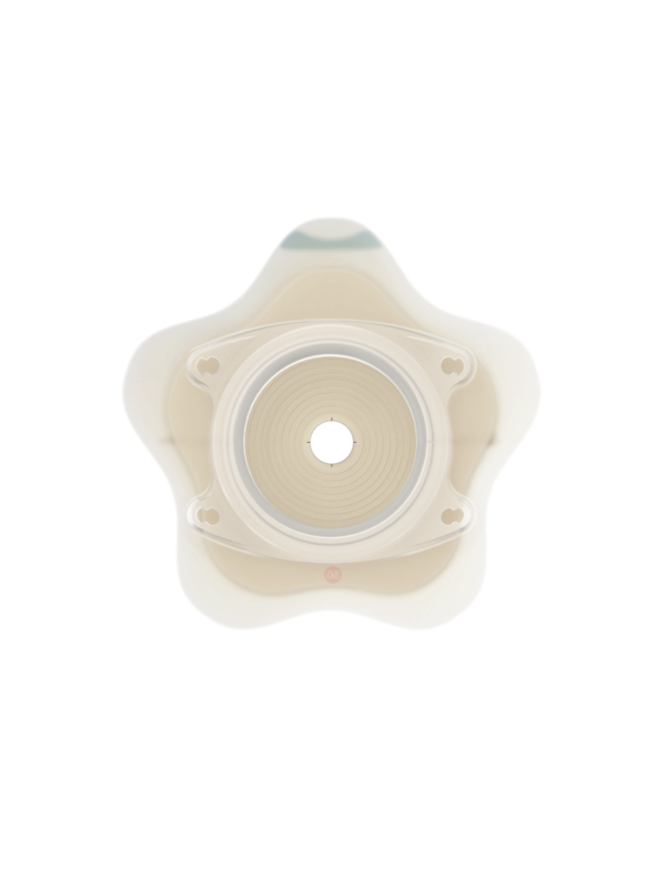 185310 Płytka Stomijna SenSura Mio Concave Click 70/45-65mm Wypukła Z Uszkami Do Paska Coloplast