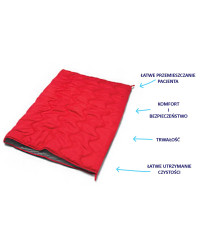 Śliski Podkład RO 1230 (100x70 cm) ScanRehab – Ułatwia Obracanie i Przemieszczanie Pacjentów w Łóżku