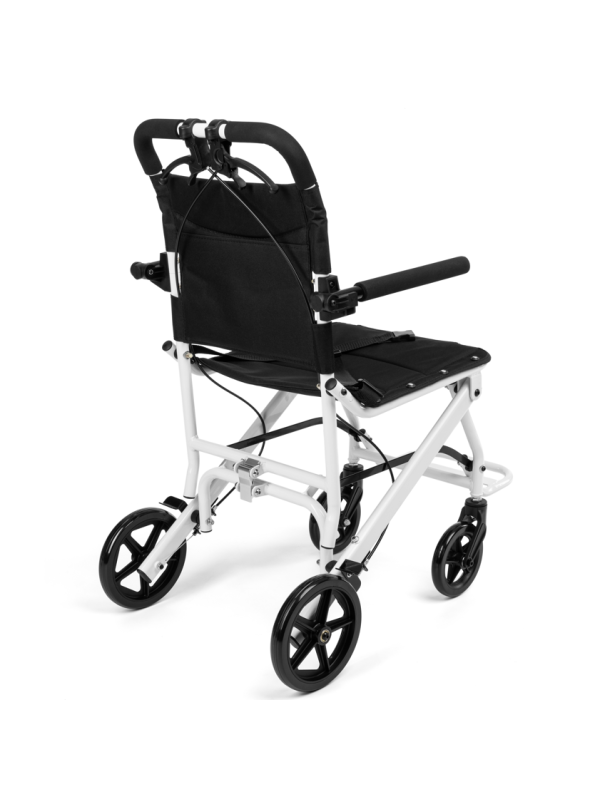 Wózek inwalidzki stalowy z funkcją transportową MOBIL-TIM Timago
