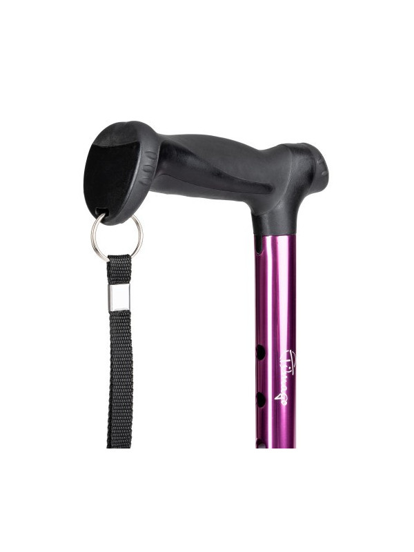 Laska inwalidzka aluminiowa składana  PrimeTim Timago