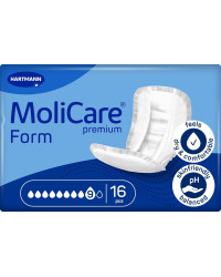 Pieluchy anatomiczne MoliCare® Premium Form 9 kropli – maksymalna chłonność na ciężkie nietrzymanie moczu (NTM)