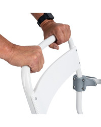 Transportowy Wózek Prysznicowy Shower-TIM – Komfort i Bezpieczeństwo podczas Higieny Timago