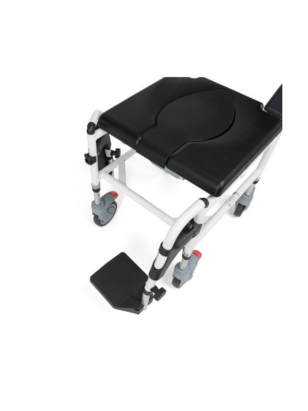 MASTER-TIM – Wózek prysznicowo-toaletowy 3w1 do transportu osób niepełnosprawnych Timago