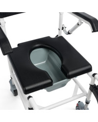 MASTER-TIM – Wózek prysznicowo-toaletowy 3w1 do transportu osób niepełnosprawnych Timago