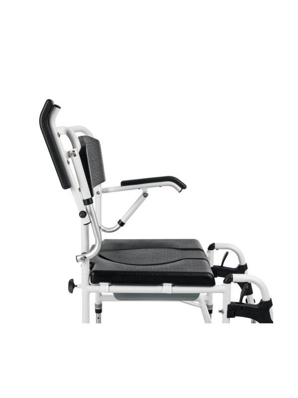 MASTER-TIM – Wózek prysznicowo-toaletowy 3w1 do transportu osób niepełnosprawnych Timago