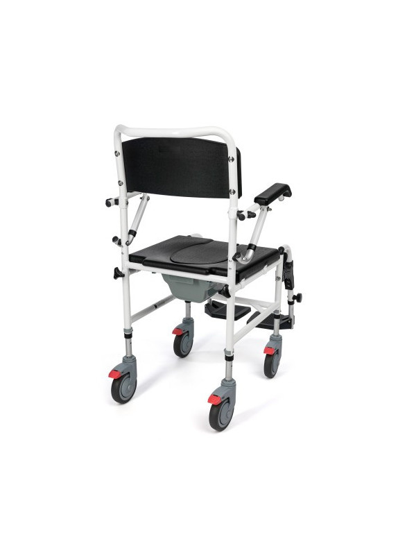 MASTER-TIM – Wózek prysznicowo-toaletowy 3w1 do transportu osób niepełnosprawnych Timago