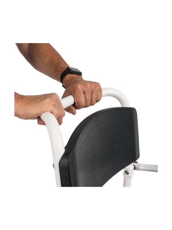 MASTER-TIM – Wózek prysznicowo-toaletowy 3w1 do transportu osób niepełnosprawnych Timago