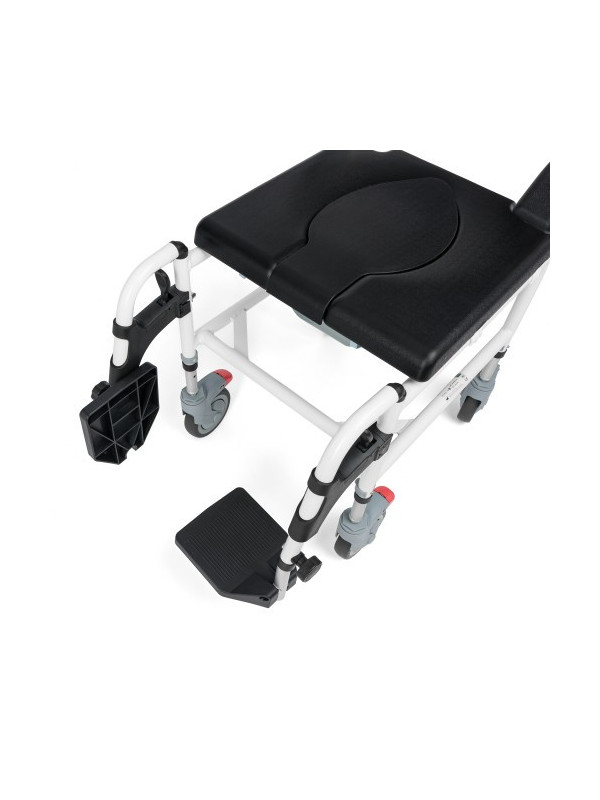 MASTER-TIM – Wózek prysznicowo-toaletowy 3w1 do transportu osób niepełnosprawnych Timago