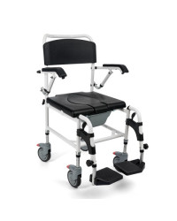 MASTER-TIM – Wózek prysznicowo-toaletowy 3w1 do transportu osób niepełnosprawnych Timago